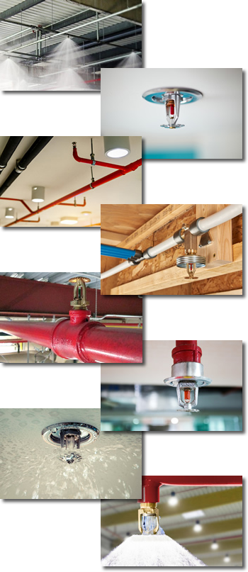 Fire sprinkler head and pipe service, replacement, and inspctions